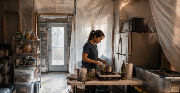 Set Up a Makeshift Kitchen